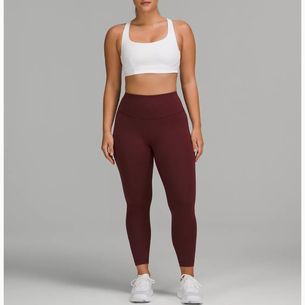 Lululemon leggings Merlot